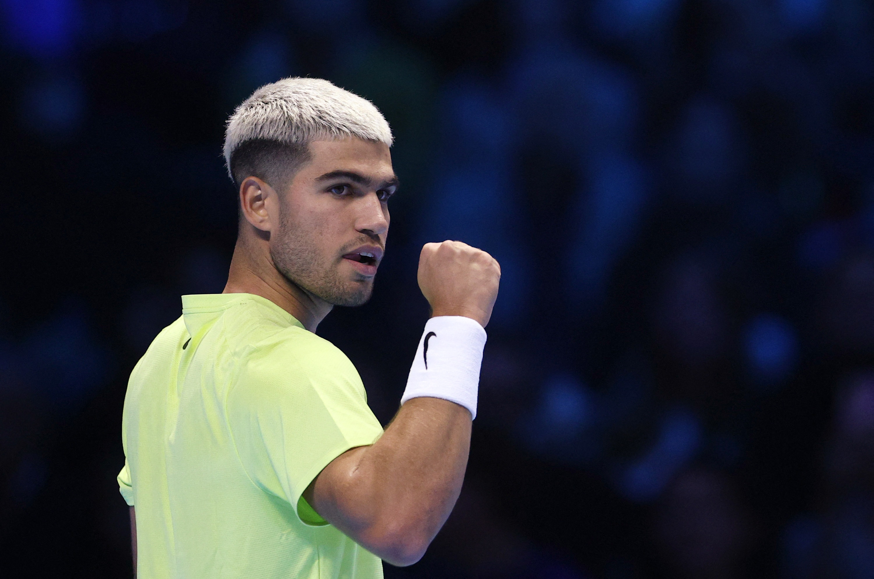 ATP总决赛横扫法网，阿尔卡拉斯刷新纪录