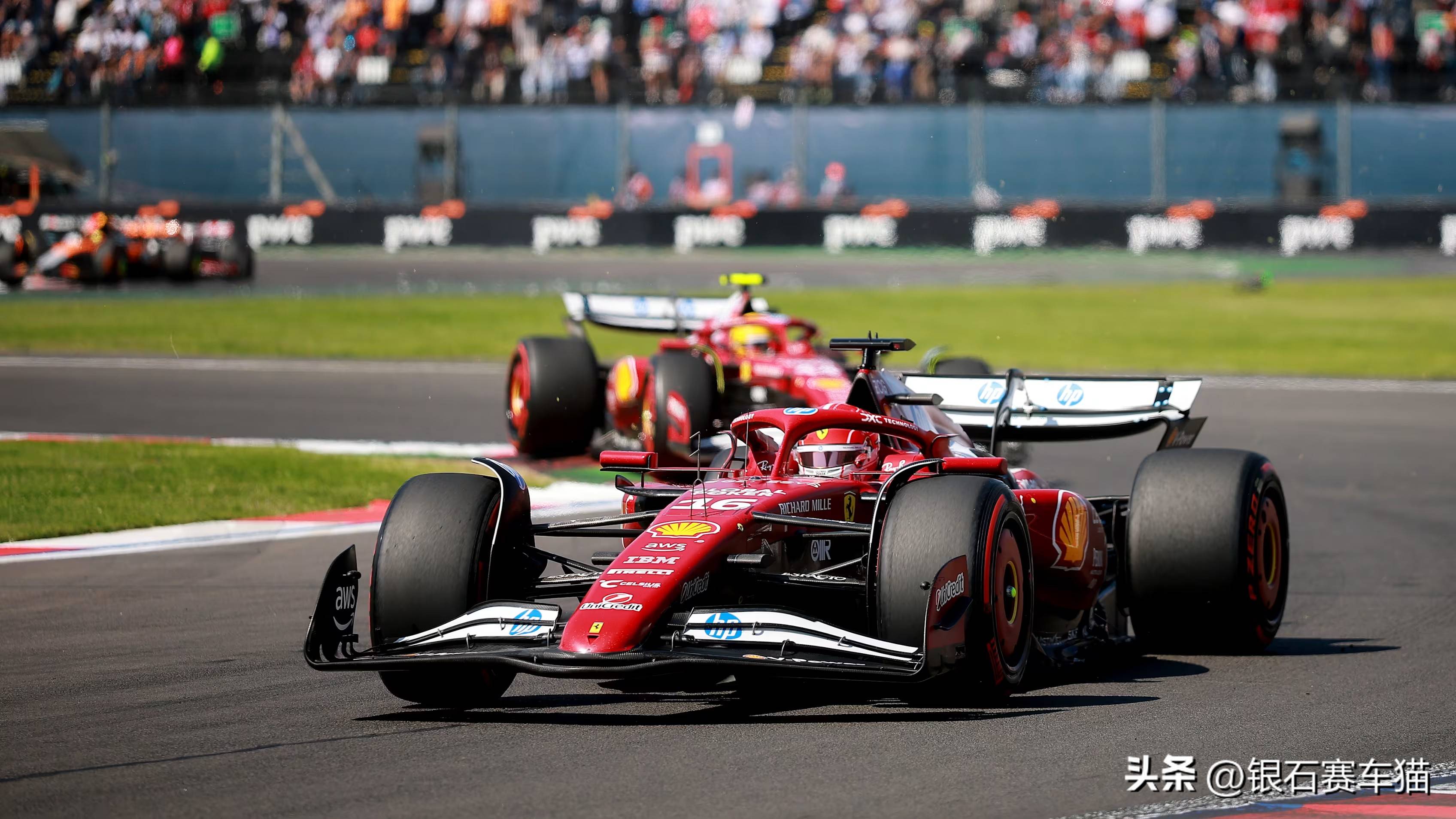 法拉利翻盘迈凯伦,勒克莱尔惊艳四座 法拉利翻盘迈凯伦,勒克莱尔惊艳四座